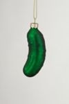 Thumbnail View 3: Green Pickle Glass Ornament