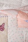 Thumbnail View 3: Whimsical Icons Patchwork Reversible Quilt