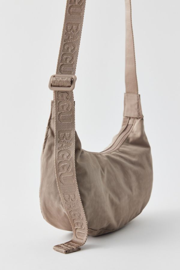 Slide View: 2: BAGGU Small Nylon Crescent Bag