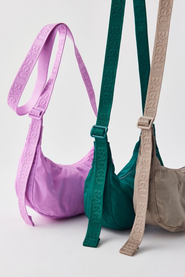 Slide View: 5: BAGGU Small Nylon Crescent Bag