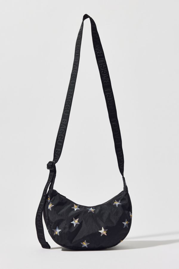 Slide View: 2: BAGGU Small Nylon Crescent Bag