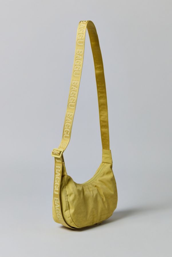 Slide View: 3: BAGGU Small Nylon Crescent Bag