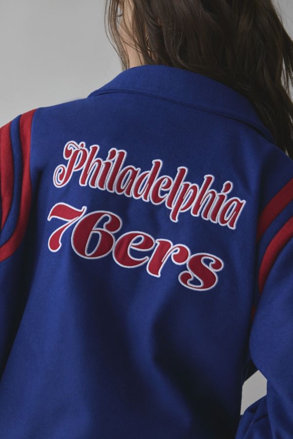 Slide View: 2: New Era NBA Collared Varsity Jacket