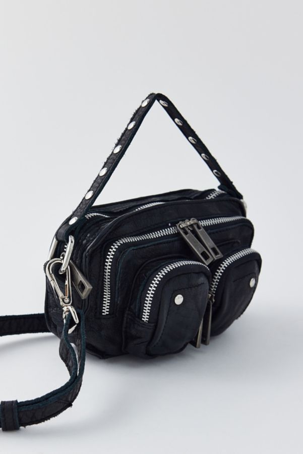 Slide View: 2: Núnoo Helena Rivet Crossbody Bag