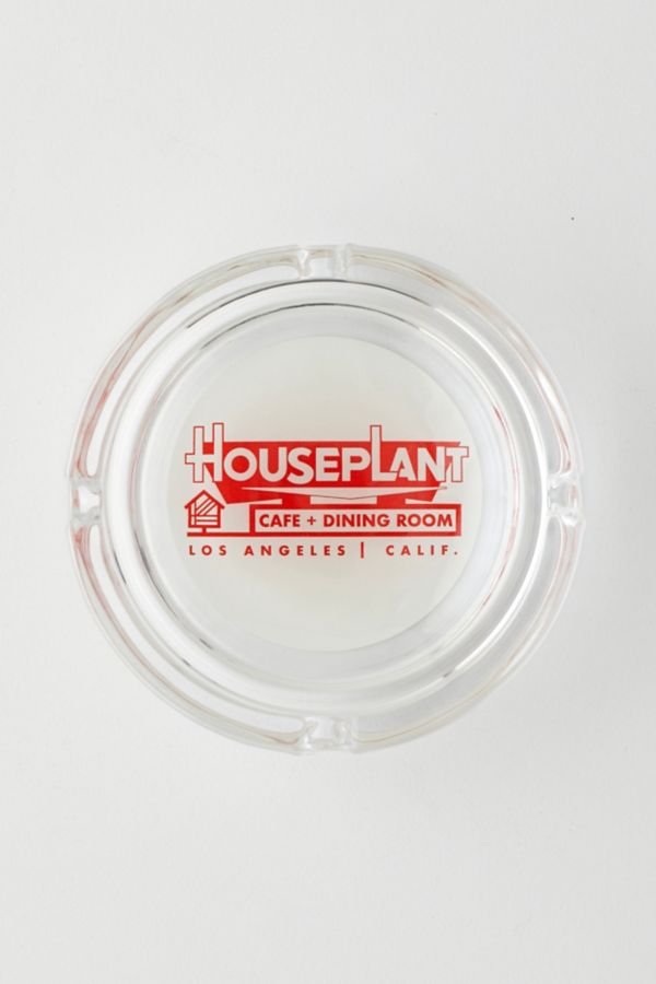 Slide View: 2: Houseplant Glass Ashtray