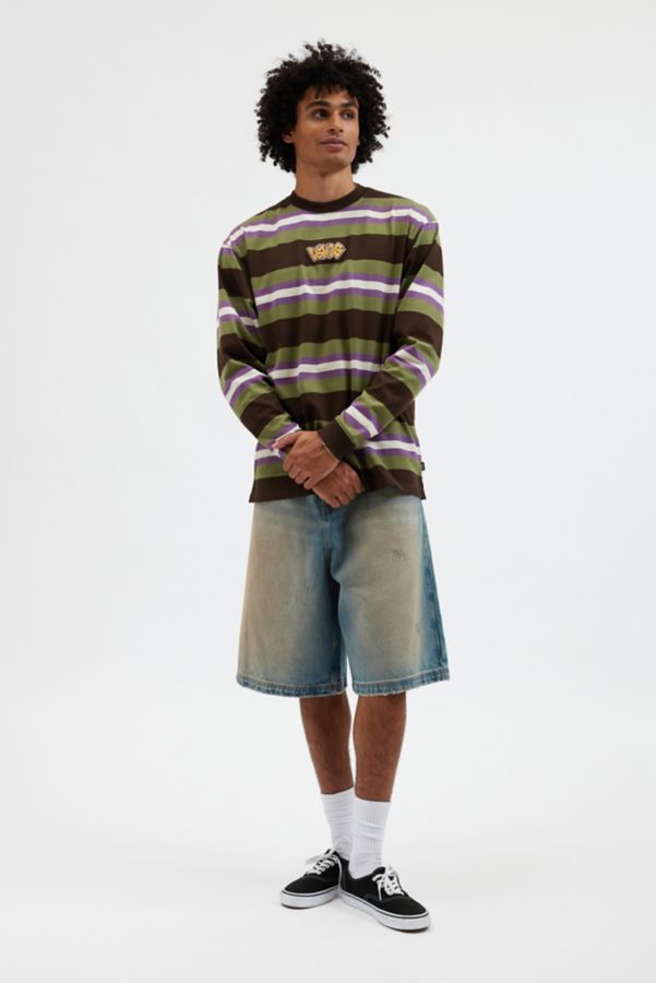 Slide View: 3: Vans Wilton Striped Knit Long Sleeve Tee