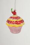 Thumbnail View 3: Cupcake with Cherry Glass Ornament