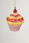 Thumbnail View 4: Cupcake with Cherry Glass Ornament