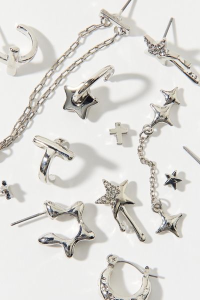 Ensemble de Boucles d'Oreilles Stars Are Blind Post & Hoop