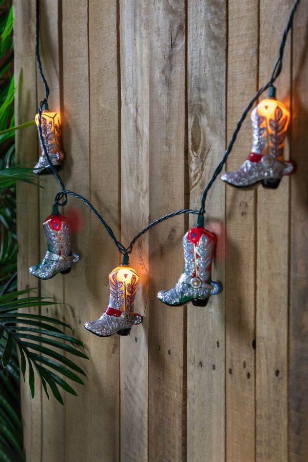 Slide View: 2: Cowboy Boot 6ft String Lights