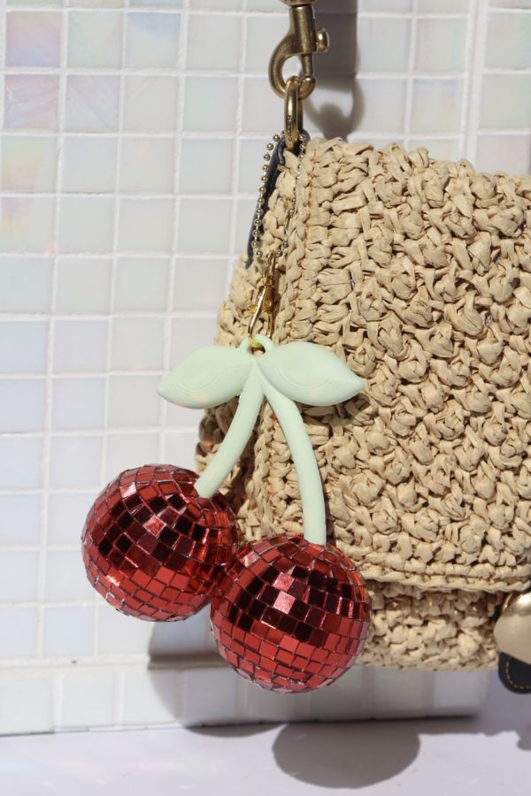 Slide View: 2: Sofiest Designs Disco Cherry Keychain