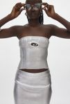 Thumbnail View 1: Diesel M-Clarksville-C Metallic Knit Tube Top