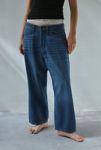 Thumbnail View 2: Lee Loose Crop Button Fly Ankle Jean