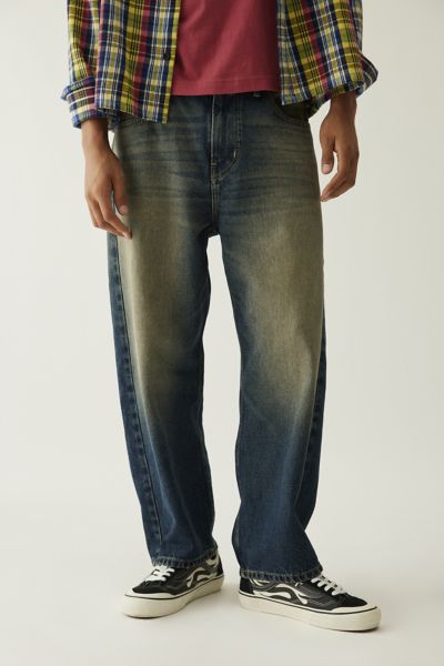 Jeans courts avec coupe planchiste BDG