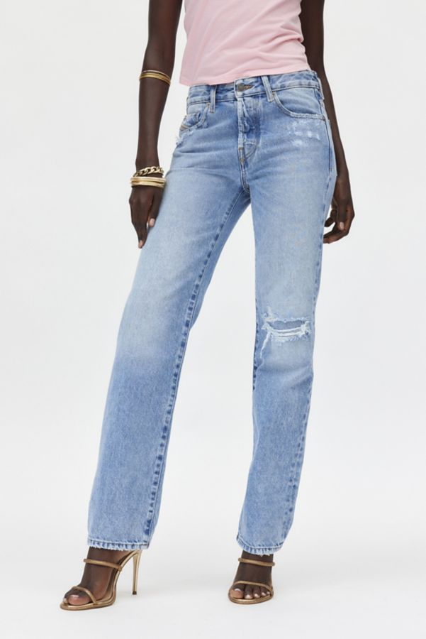 Slide View: 2: Diesel 1989 D-Mine Mid Rise Slim Straight Jean