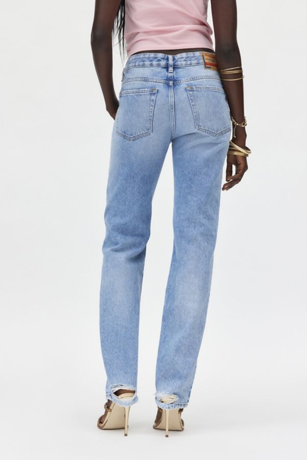 Slide View: 4: Diesel 1989 D-Mine Mid Rise Slim Straight Jean