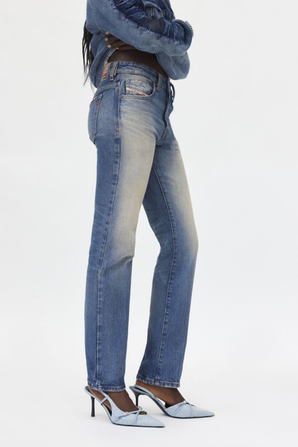 Slide View: 4: Diesel 1989 D-Mine Mid Rise Slim Straight Jean