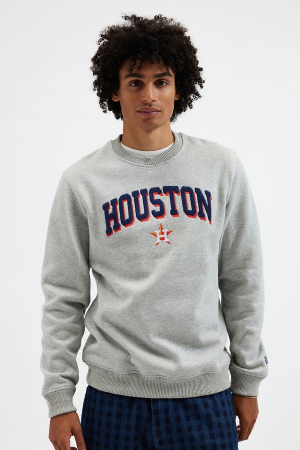 Slide View: 1: New Era Houston Astros Crew Neck Sweatshirt