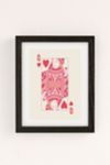 Thumbnail View 2: April Lane Art Queen Of Hearts Art Print