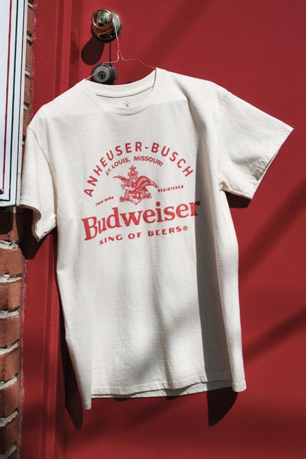 Slide View: 1: T-shirt Budweiser Roi Des Bières