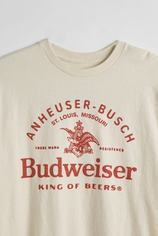 Slide View: 2: T-shirt Budweiser Roi Des Bières