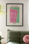 Thumbnail View 1: April Lane Art Tennis Court Ibiza Art Print