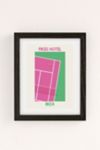 Thumbnail View 2: April Lane Art Tennis Court Ibiza Art Print