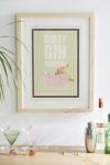 Thumbnail View 1: Jenny Liz Rome Dirty Gin Martini Art Print