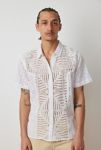 Thumbnail View 1: Raga Man Riaan Eyelet & Crochet Short Sleeve Shirt