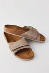 Thumbnail View 1: Birkenstock Oita Suede Leather Sandal