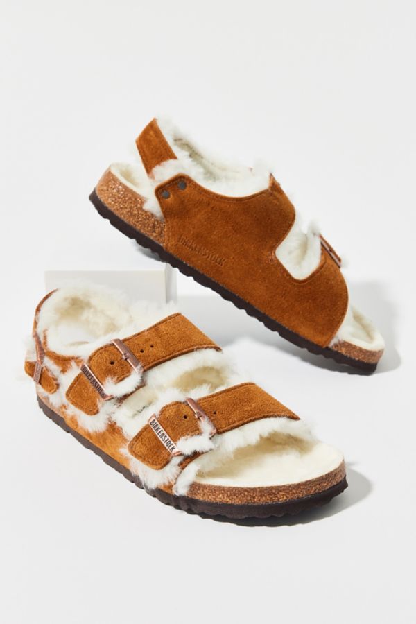 Slide View: 1: Birkenstock Milano Shearling Sandal