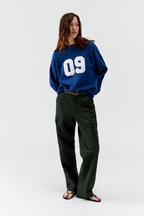 Slide View: 3: Urban Renewal Remade Sporty Number Sweatshirt