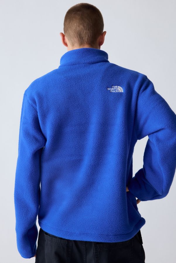 Slide View: 2: The North Face Fleeski Patterned Quarter Zip Fleece Sweatshirt