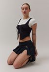 Thumbnail View 1: BDG Shaina Belted Linen Micro Mini Skort