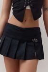 Thumbnail View 2: BDG Shaina Belted Linen Micro Mini Skort