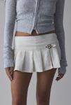 Thumbnail View 1: BDG Shaina Belted Linen Micro Mini Skort