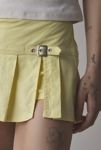 Thumbnail View 3: BDG Shaina Belted Linen Micro Mini Skort