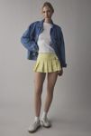 Thumbnail View 1: BDG Shaina Belted Linen Micro Mini Skort