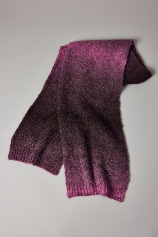 Slide View: 1: Diesel K-Pellino Gradient Knit Scarf