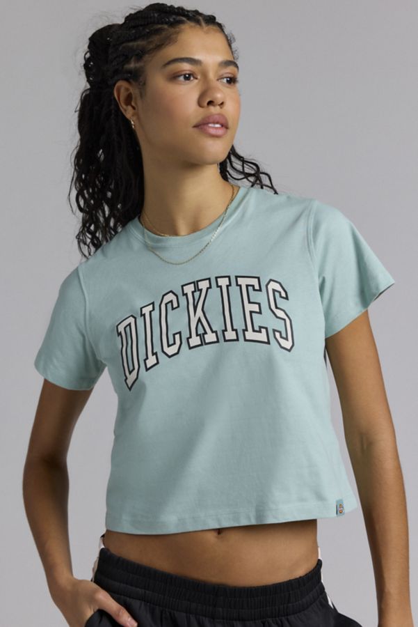 Slide View: 4: Dickies Atkins Boxy Cropped Graphic Tee