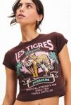 Thumbnail View 2: Les Tigres Graphic Fitted Baby Tee