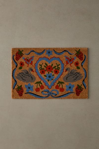 Mariya Swan Icon Textural Coir Doormat