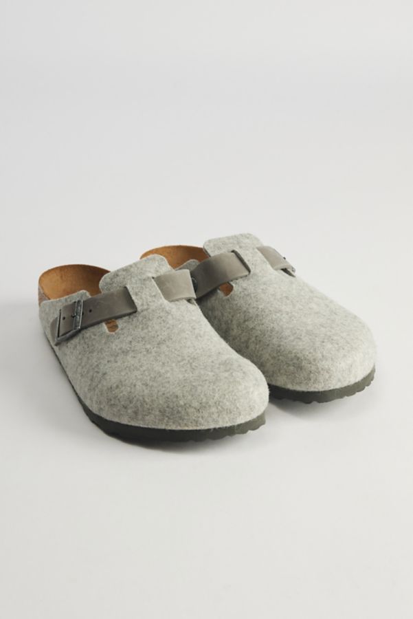 Slide View: 2: Sabot Boston Birkenstock en Feutre de Laine