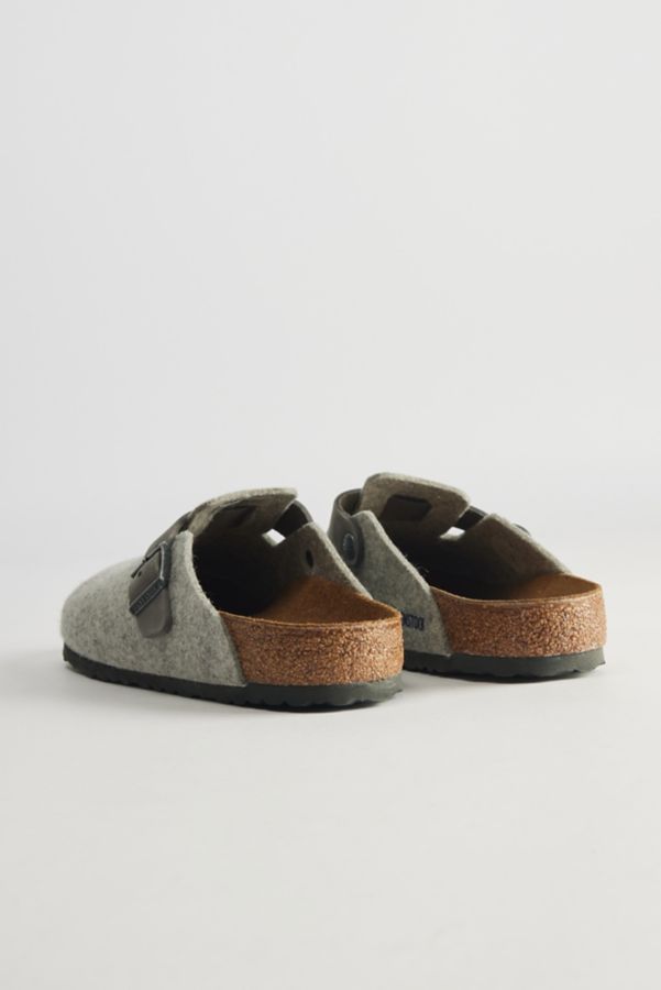 Slide View: 3: Sabot Boston Birkenstock en Feutre de Laine