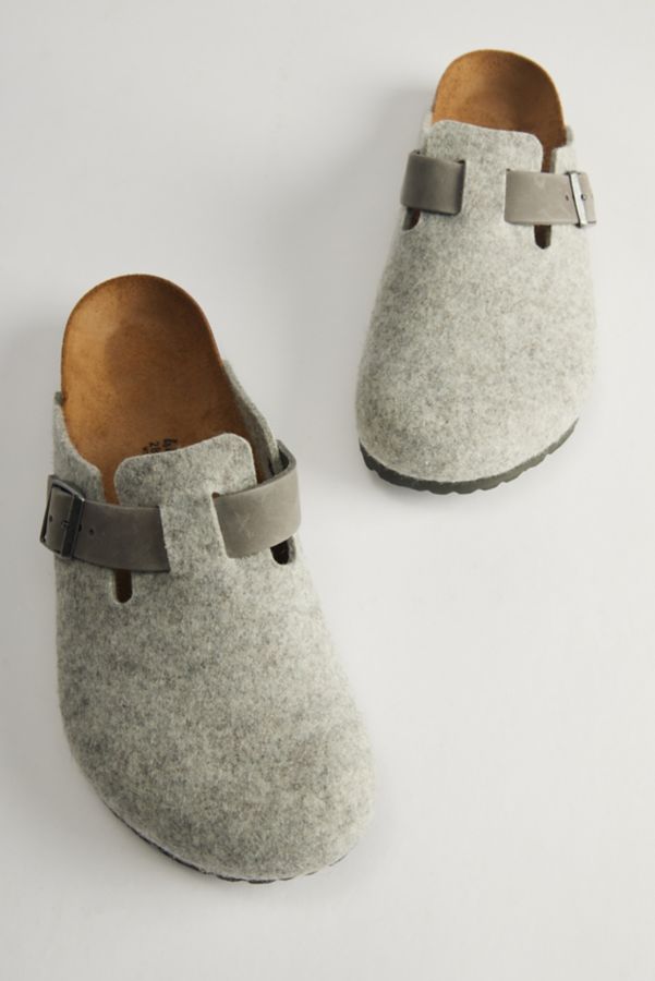 Slide View: 4: Sabot Boston Birkenstock en Feutre de Laine