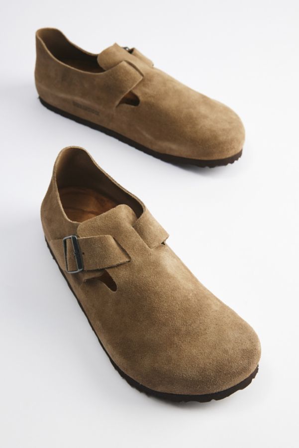 Slide View: 1: Birkenstock London Suede Slip-On Shoe