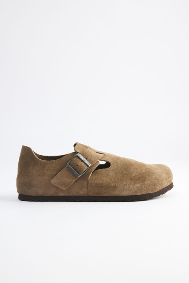 Slide View: 2: Birkenstock London Suede Slip-On Shoe