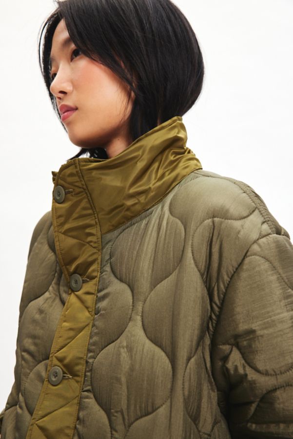 Slide View: 4: Alpha Industries M-65 Quilted Fishtail Parka