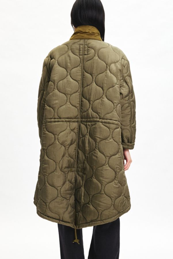 Slide View: 6: Alpha Industries M-65 Quilted Fishtail Parka