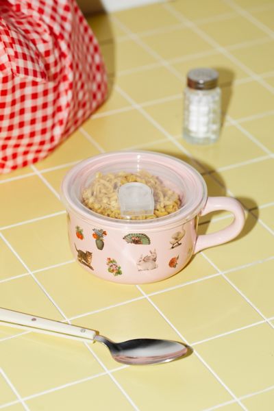 Icon Lidded Soup Mug